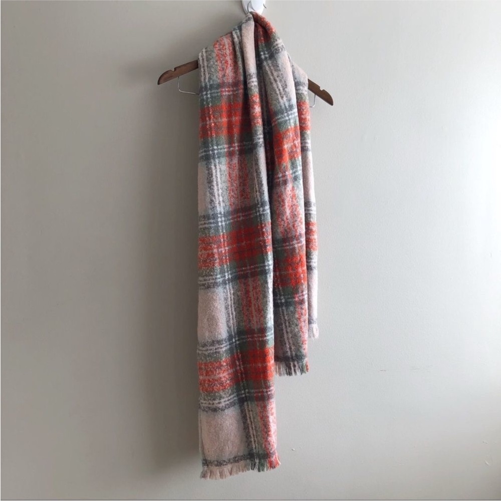 ✨$8 CLEAR-OUT✨ Love & Lore Plaid Flannel Winter Scarf | Soft Cozy Fringe Wrap
